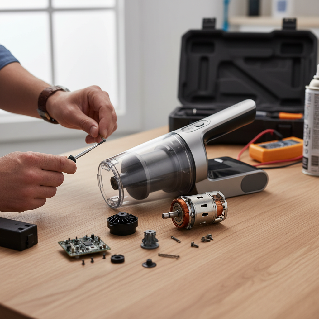 How to Fix a Noisy Handheld Vacuum Motor DIY