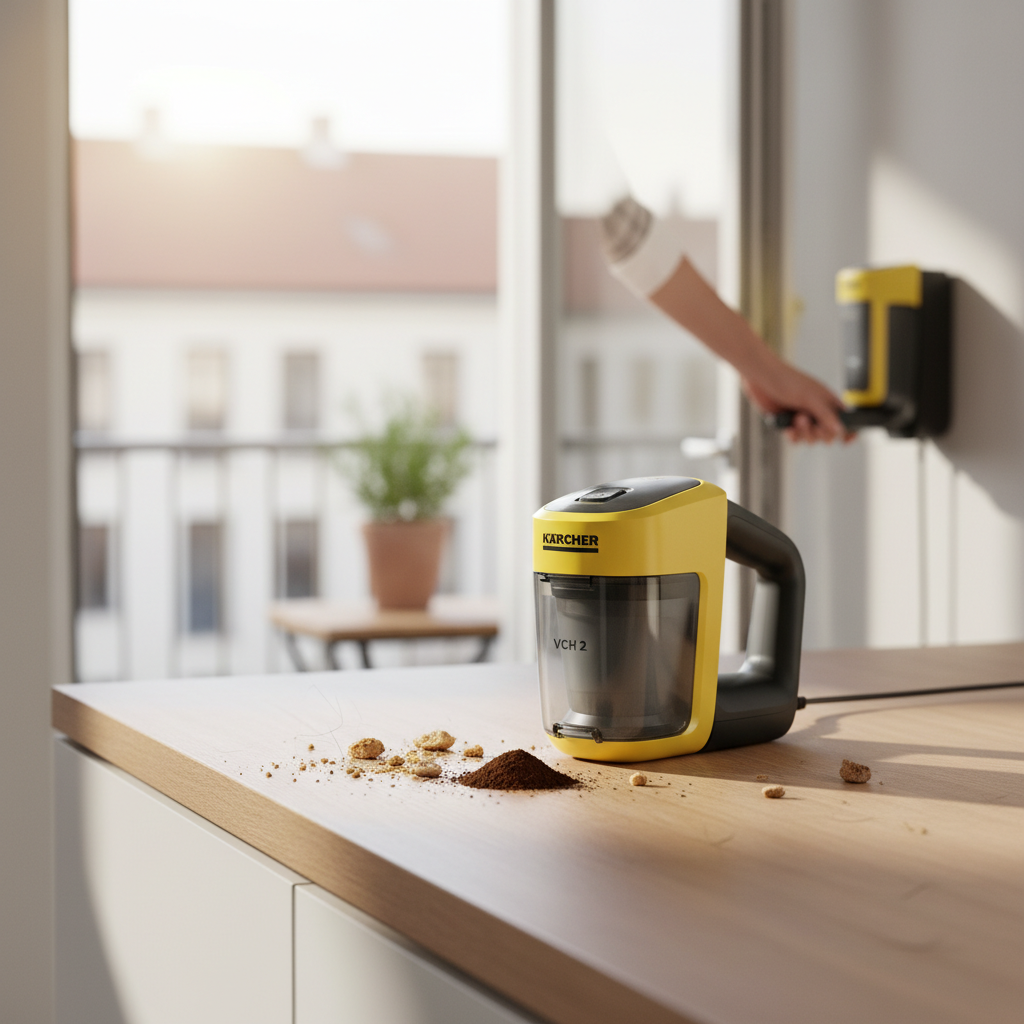 Karcher VCH 2 Handheld Vacuum Cleaner Review: German Engineering for Quick Cleanups