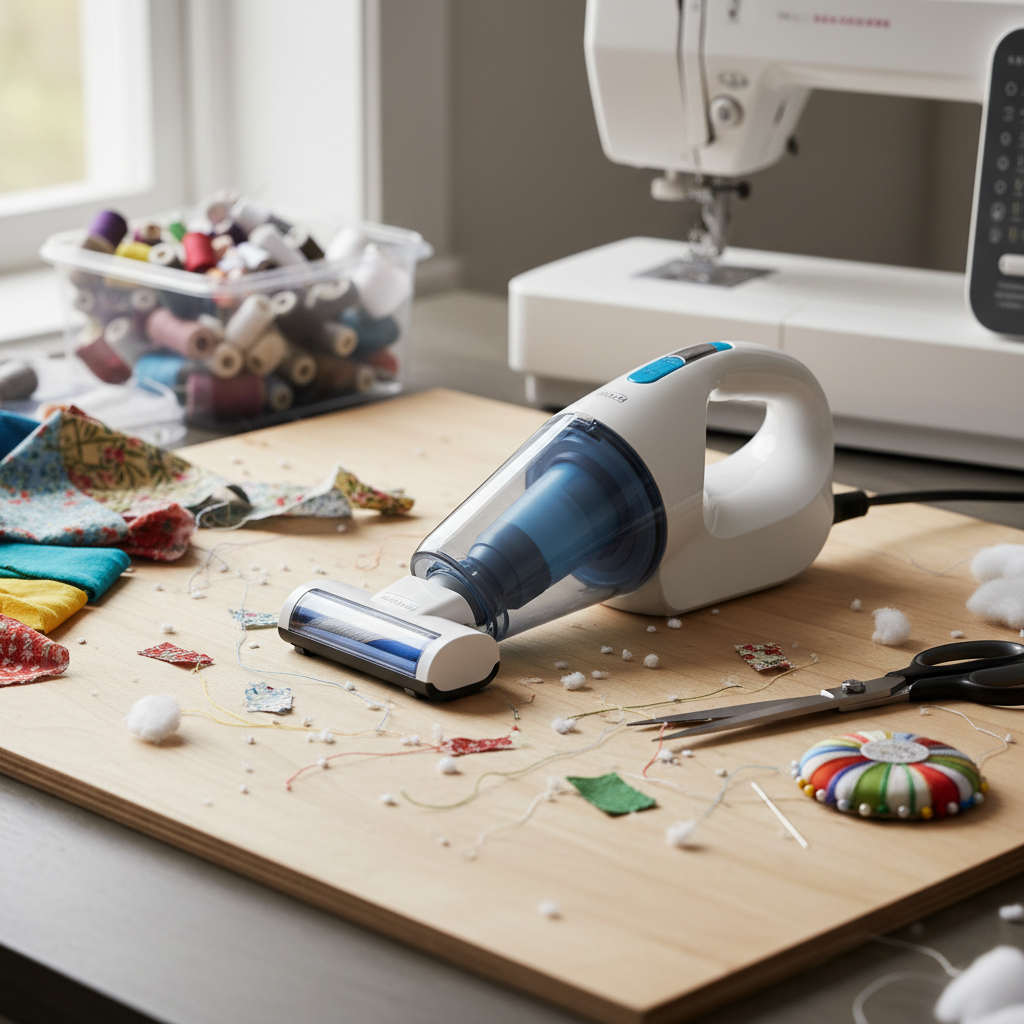 The Best Handheld Vacuum Cleaners for Pristine Sewing Rooms