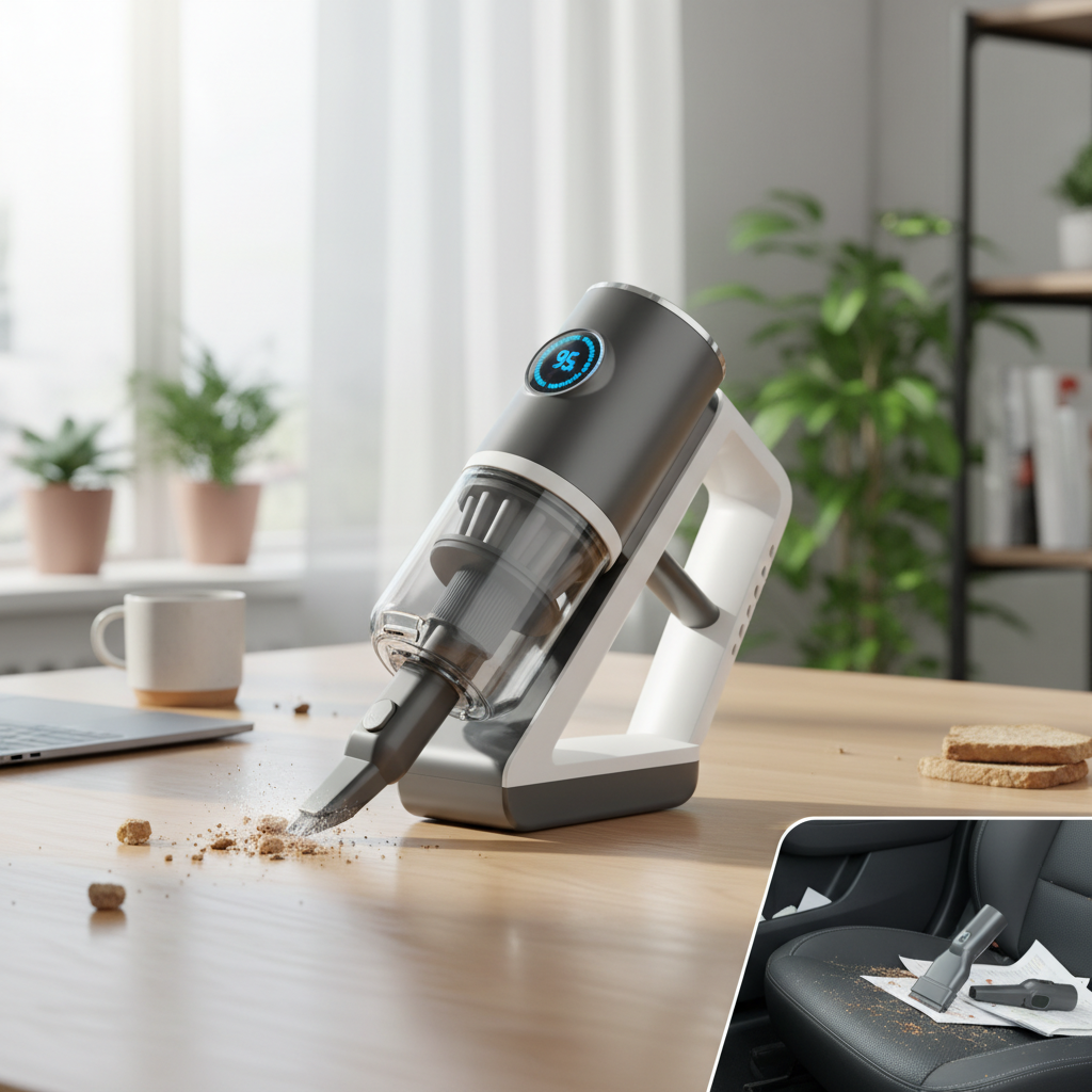 Nicebay Handheld Vacuum (LED Display) Review: Your Essential Compact Cleaning Companion