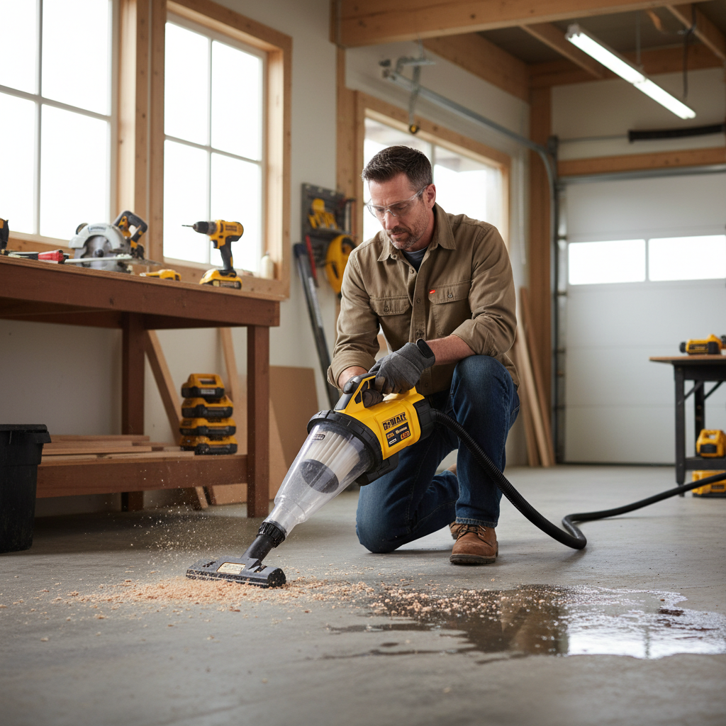 DEWALT 20V MAX Hand Vacuum (Wet/Dry) Review: Power, Portability, and Performance