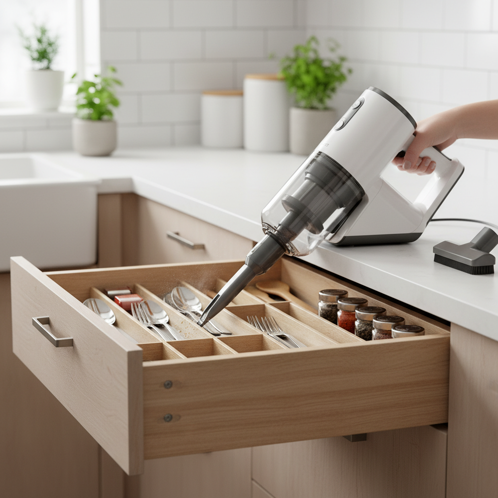Mastering Drawer Cleanliness: The Best Handheld Vacuums for Your Home